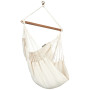 Fauteuil hamac La Siesta Modesta Basic blanc Latte