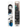 Tendeur élastique Nite Ize Slide Lock Carabiner Bungee 36" bleu Modrá