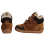 Chaussures barefoot pour enfant beBare 3555TY Tan