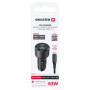 Adaptateur Swissten Car Charger USB-C PD + USB-A, 63W + cabel USB-C / USB-C, 1 m