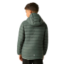 Veste d'hiver enfants Regatta Junior Hooded Marizion Dark Forrest Green