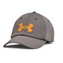 Casquette Under Armour Blitzing Adj Hat girs Concrete//OmegaOrange