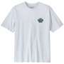 T-shirt homme Patagonia Great Waves Responsibili-Tee blanc White
