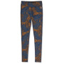 Sous-vêtements fonctionnels femme Smartwool W Merino 250 Baselayer Pttrn Bottom Bxd bleu / orange DeepNavyPalm