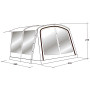 Auvent tente Outwell Universal Awning Size 6