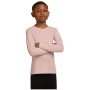 T-shirt fonctionnel enfant Icebreaker K 200 Oasis LS Crewe Pink Quartz