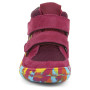 Chaussures barefoot toutes saisons pour enfant Frodo Barefoot Tex Fun Autumn Fuxia