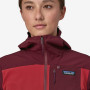 Veste softshell femme Patagonia R1 CrossStrata Hoody