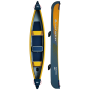 Canoë Aqua Marina Tomahawk AIR-C jaune / bleu