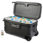 Boîte de refroidissement Coleman Convoy 100QT s kolečky
