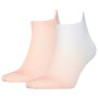 Chaussettes femme Puma Gradient Sneaker 2P orange peach