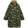 Veste imperméable pour enfant Regatta Junior Waterproof Changing Robe DrkKhHrses vert foncé DrkKhHrses