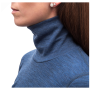 T-shirt fonctionnel femme Sensor Merino Bold Roll Neck dl.rukáv
