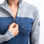 T-shirt fonctionnel femme Sensor Merino Bold zippé à manches longues
