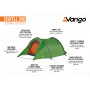 Tente de randonnée Vango Scafell 300