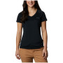 T-shirt femme Columbia Zero Rules vert black