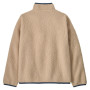 Sweatshirt enfant Patagonia K's Retro Pile Jacket - Valley Khaki