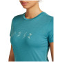 T-shirt femme Icebreaker Women Merino 150 Tech Lite SS Tee Snow Day