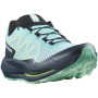 Chaussures de running femme Salomon Pulsar Trail bleue Blue Radiance / Carbon / Yucca