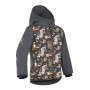 Veste softshell enfant Unuo Softshell Basic Fleece Vzor gris foncé