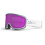 Masques ski Giro Roam White/Silver Stacked-Amber Pink/Yellow (2skla) blanc White/Silver Stacked-Amber Pink/Yellow (2skla)