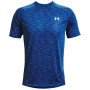 T-shirt fonctionnel homme Under Armour Tech 2.0 Dash SS bleue TechBlue//White