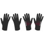 Gants enfant Progress DT COOLIO GLOVES 26RZ noir / rose Black/Pink