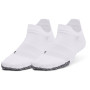 Chaussettes femme Under Armour Breathe 2 No Show Tab 2pk blanc White / White / Reflective