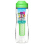 Bouteille Sistema Tritan Infuser Bottle 800ml green Green