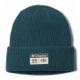 Bonnet d'hiver Columbia Lost Lager™ II Beanie bleue Night Wave, Varsity Patch
