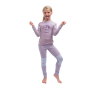 T-shirt fonctionnel enfant Sensor Merino DF Planet Mystic Violet