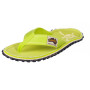 Tongs femme Gumbies Islander Lime Turtle jaune Lime