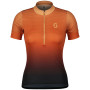 Maillot vélo femme Scott Endurance 15 SS orange rose beige/braze orange
