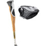 Bâtons de cross trail Leki Cross Trail TA 100-135 cm