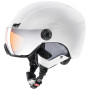 Casque de ski Uvex HLMT 400 Visor style blanc WhiteMat