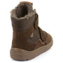 Bottes d'hiver enfant Frodo Barefoot Tex Winter Dark Brown