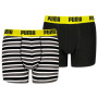 Boxer pour garçon Puma Everyday Striped Boxers 2P
