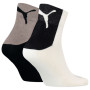 Chaussettes homme Puma Men Cat Block Quarter 2P