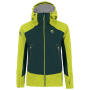 Veste d'hiver homme Karpos Storm Evo Jacket jaune / vert Forest/Kiwi Colada