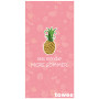 Serviette sechage rapide Towee Ananas 80x160 cm rose Pineeapple