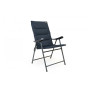 Chaise Vango Cayo XL gris / noir granite grey