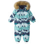 Combinaison enfant Reima Lappi 2022 bleue Cold Mint