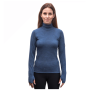 T-shirt fonctionnel femme Sensor Merino Bold Roll Neck dl.rukáv