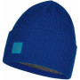 Bonnet Buff Crossknit Hat bleue SolidAzureBlue