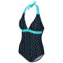 Maillot de bain femme Regatta Flavia Costume 2021 bleu foncé NavyDot