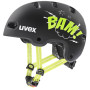Taille de casque: 51-55 cm / Couleur: noir / jaune