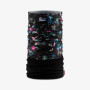 Foulard multifonctions enfant Buff Polar noir / violet Cashim Multi