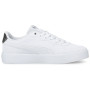 Chaussures femme Puma Skye Clean Raw Metallic blanc white