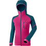 Sweat-shirt femme Dynafit Radical Ptc W Jkt bleu / rose Petrol/