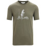 T-shirt fonctionnel homme Icebreaker Men Tech Lite II SS Tee Polar Paddle green Loden